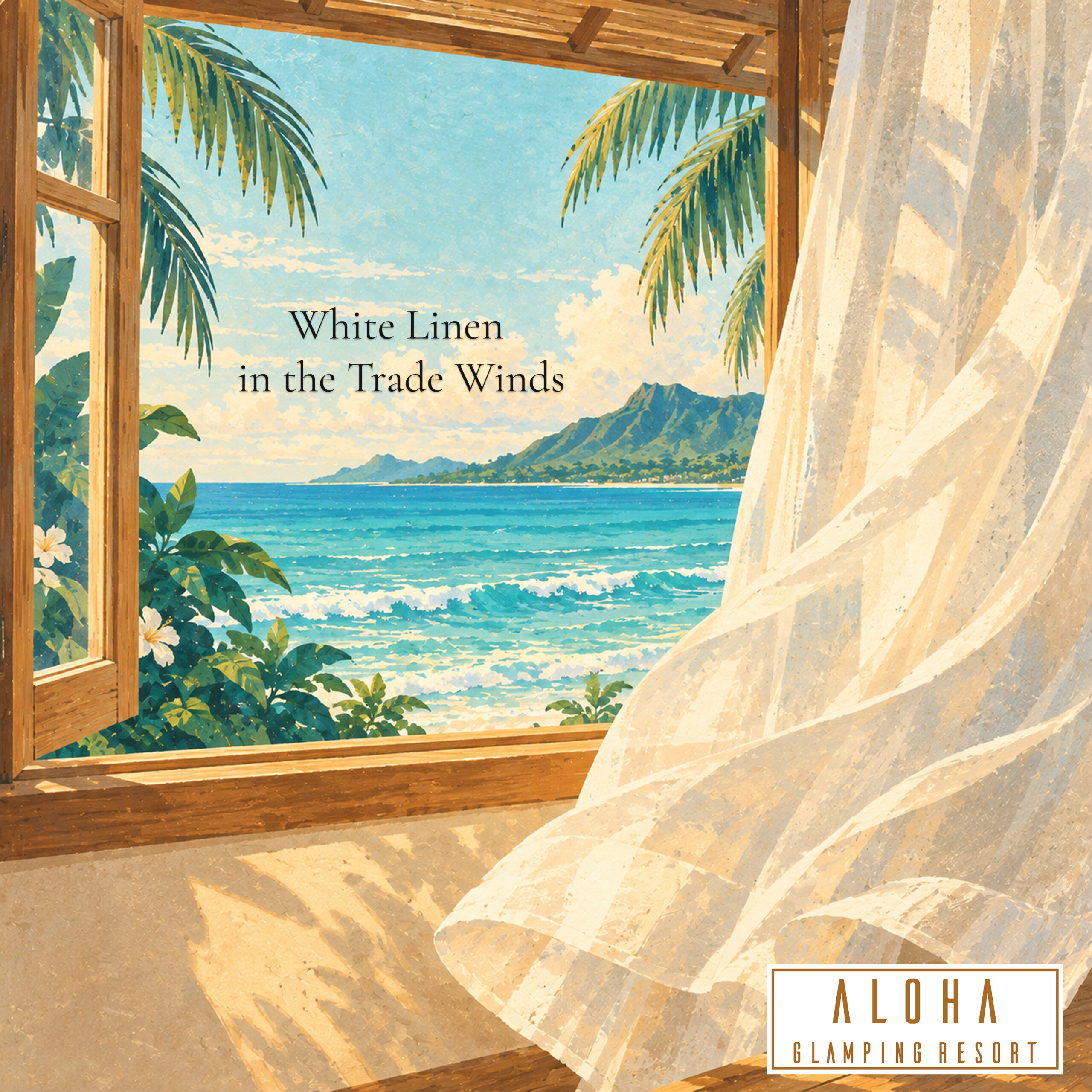White Linen in the Trade Windsのジャケット